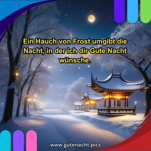 gute nacht gute nacht winter