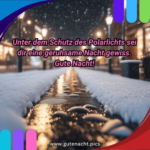 gute nacht gute nacht winter