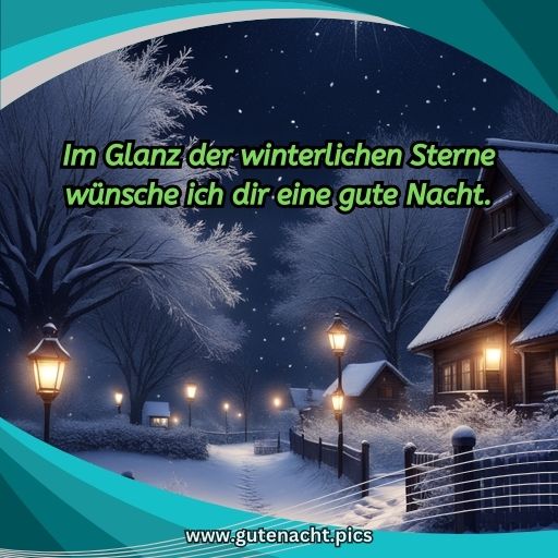 gute nacht gute nacht winter