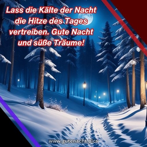 gute nacht gute nacht winter