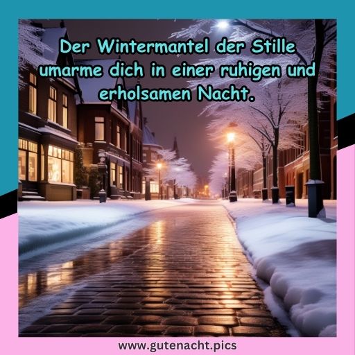 gute nacht gute nacht winter