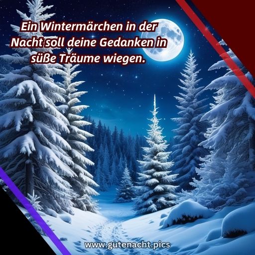 gute nacht gute nacht winter