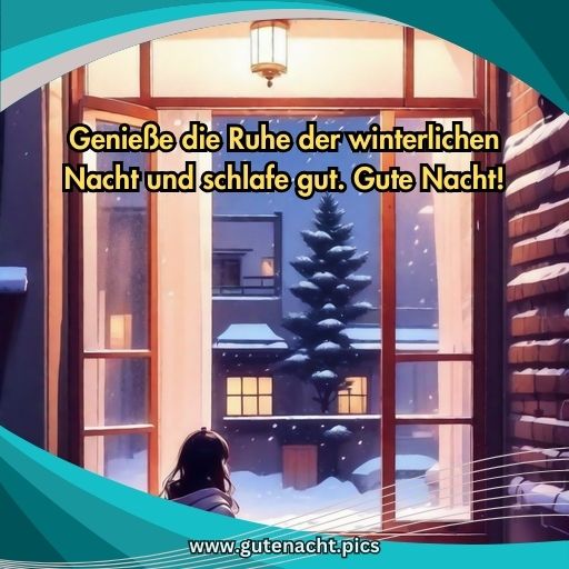 gute nacht gute nacht winter