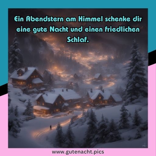 gute nacht gute nacht winter