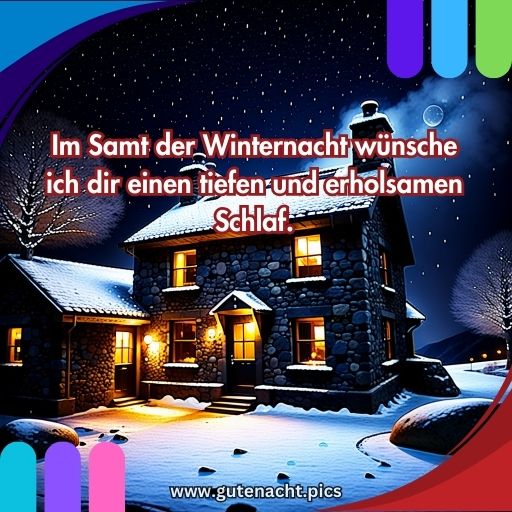 gute nacht gute nacht winter